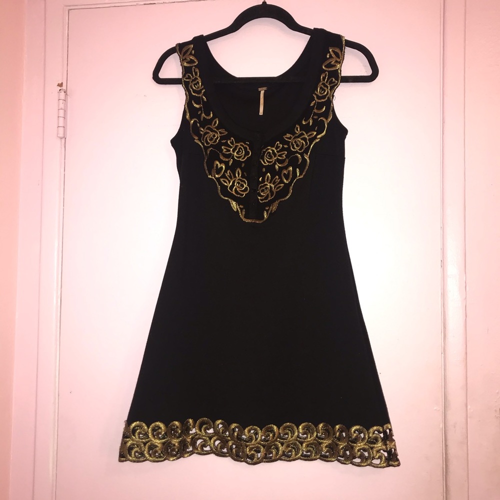 Free people embroidered dress